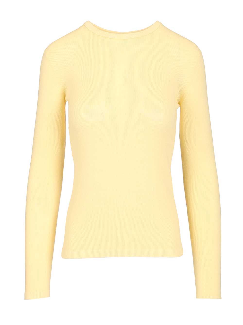 Lisa Yang Vivian Long-Sleeved T-Shirt Knitwear - Giallo | 2b52f75b9eaffebbca5927a68c4e66ac60fd4b9c