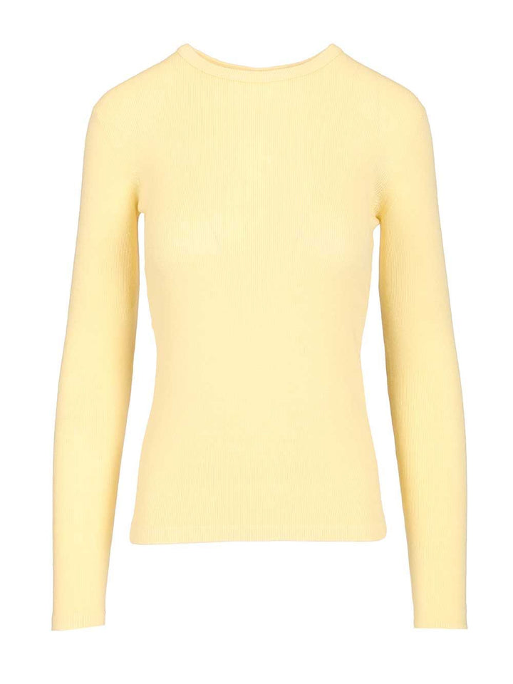 Lisa Yang Vivian Long-Sleeved T-Shirt Knitwear - Giallo | 2b52f75b9eaffebbca5927a68c4e66ac60fd4b9c