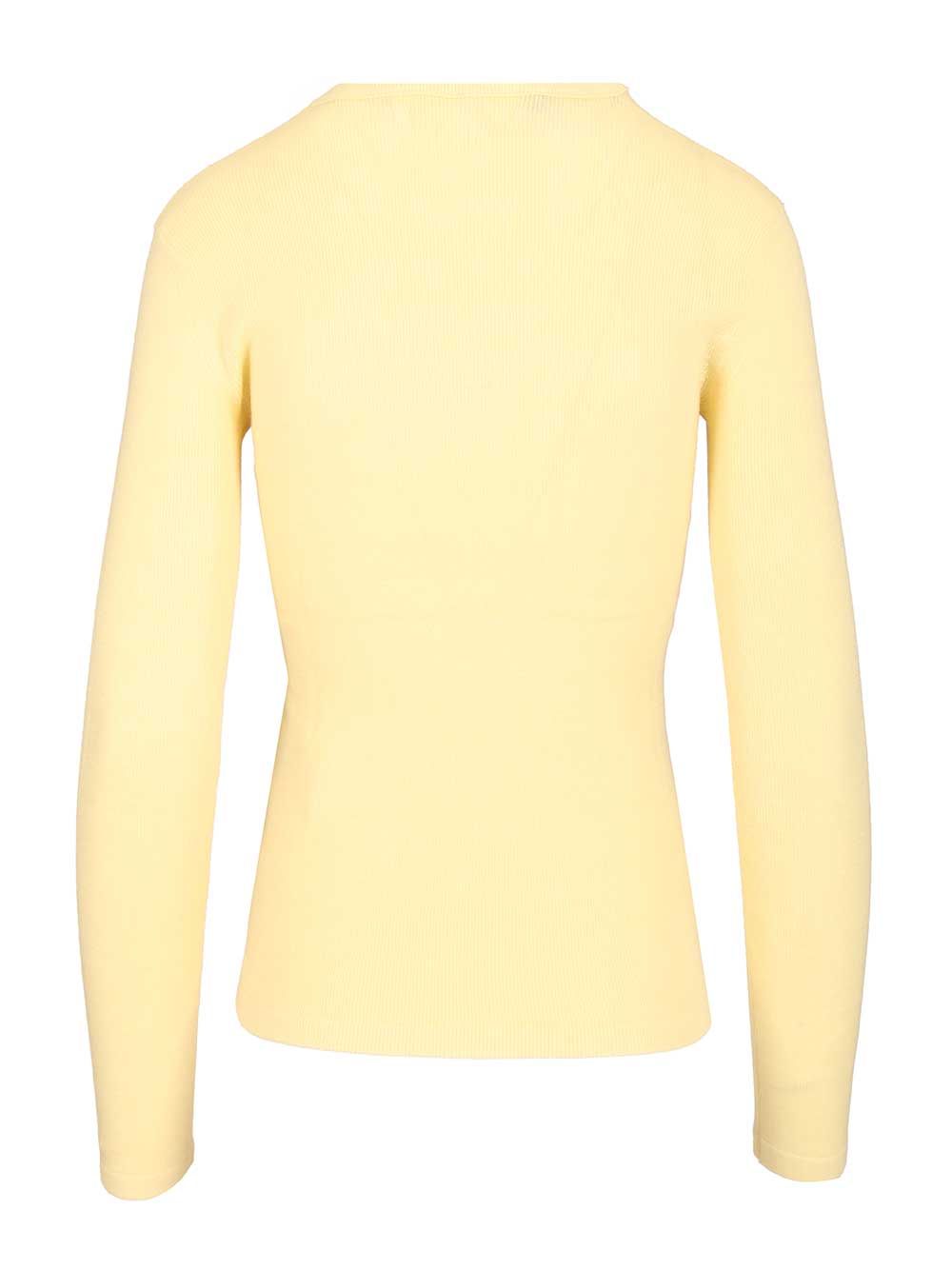 Lisa Yang Vivian Long-Sleeved T-Shirt Knitwear - Giallo | 1fdc6ba060b1b76a39bce558ce159b06ae3675c0