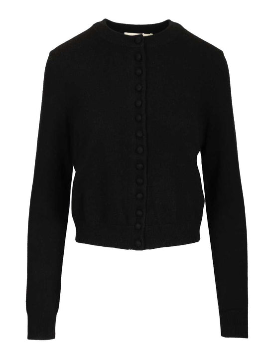 Wilona Cashmere Cardigan Knitwear Nero