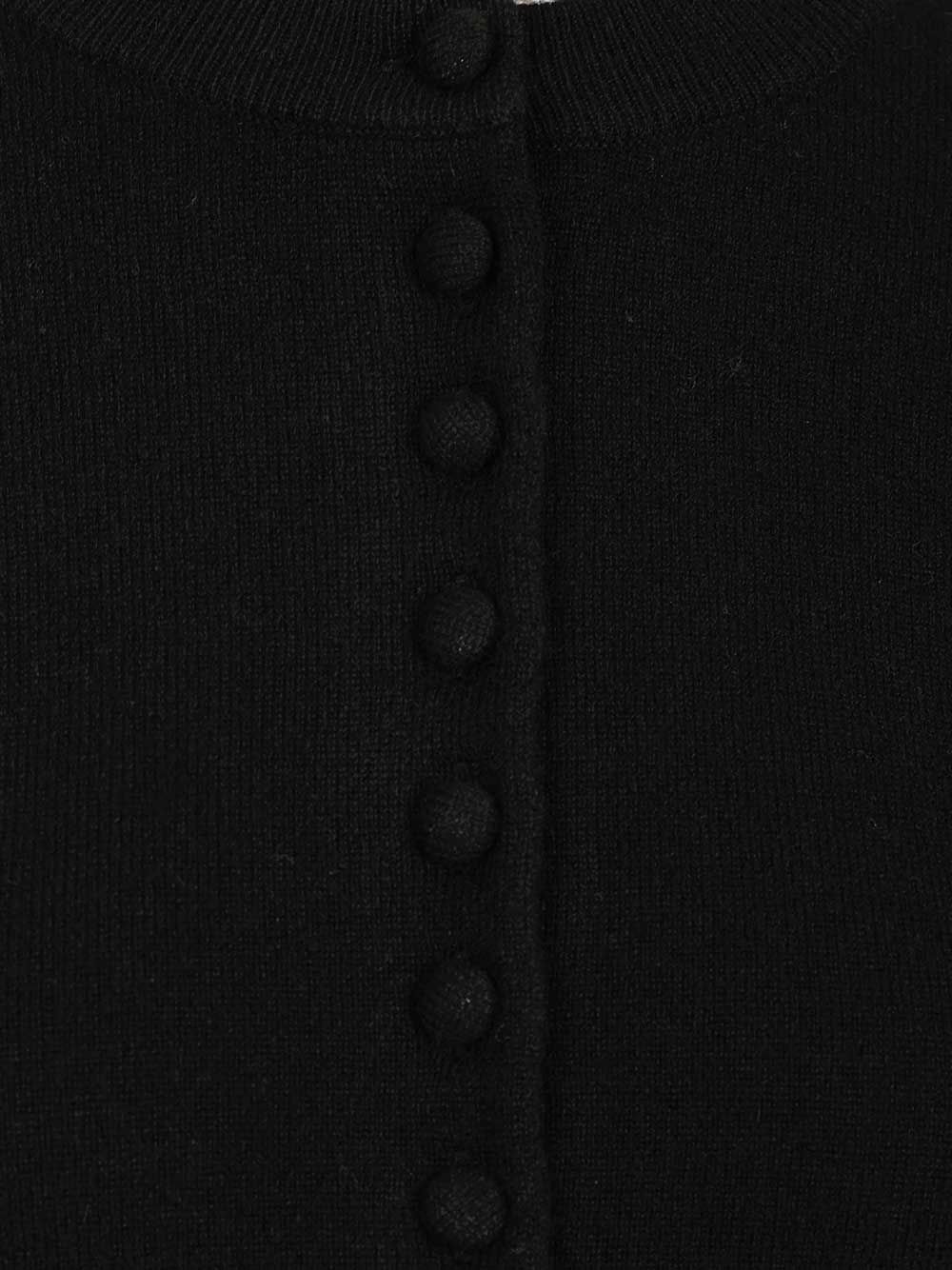 Lisa Yang Wilona Cashmere Cardigan Knitwear - Nero | d4a6517dca75e83a0643007b0c920e5836925b57