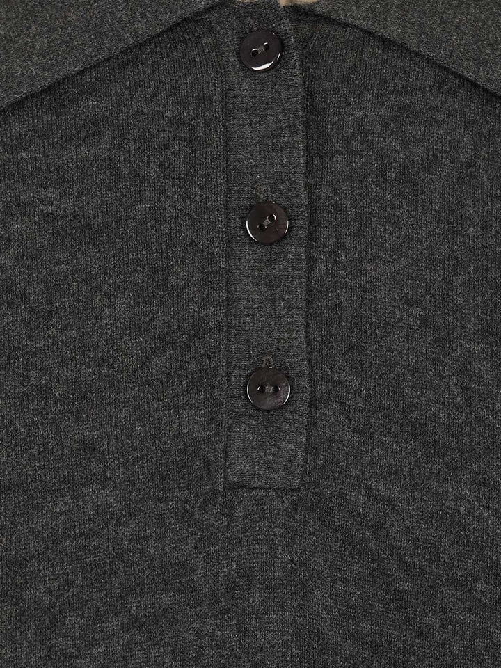 Lisa Yang Caisa Oversized Polo Sweater Polo shirt - Blu | 0f0b38b0d5f3553ff37f961e201c320dea488200