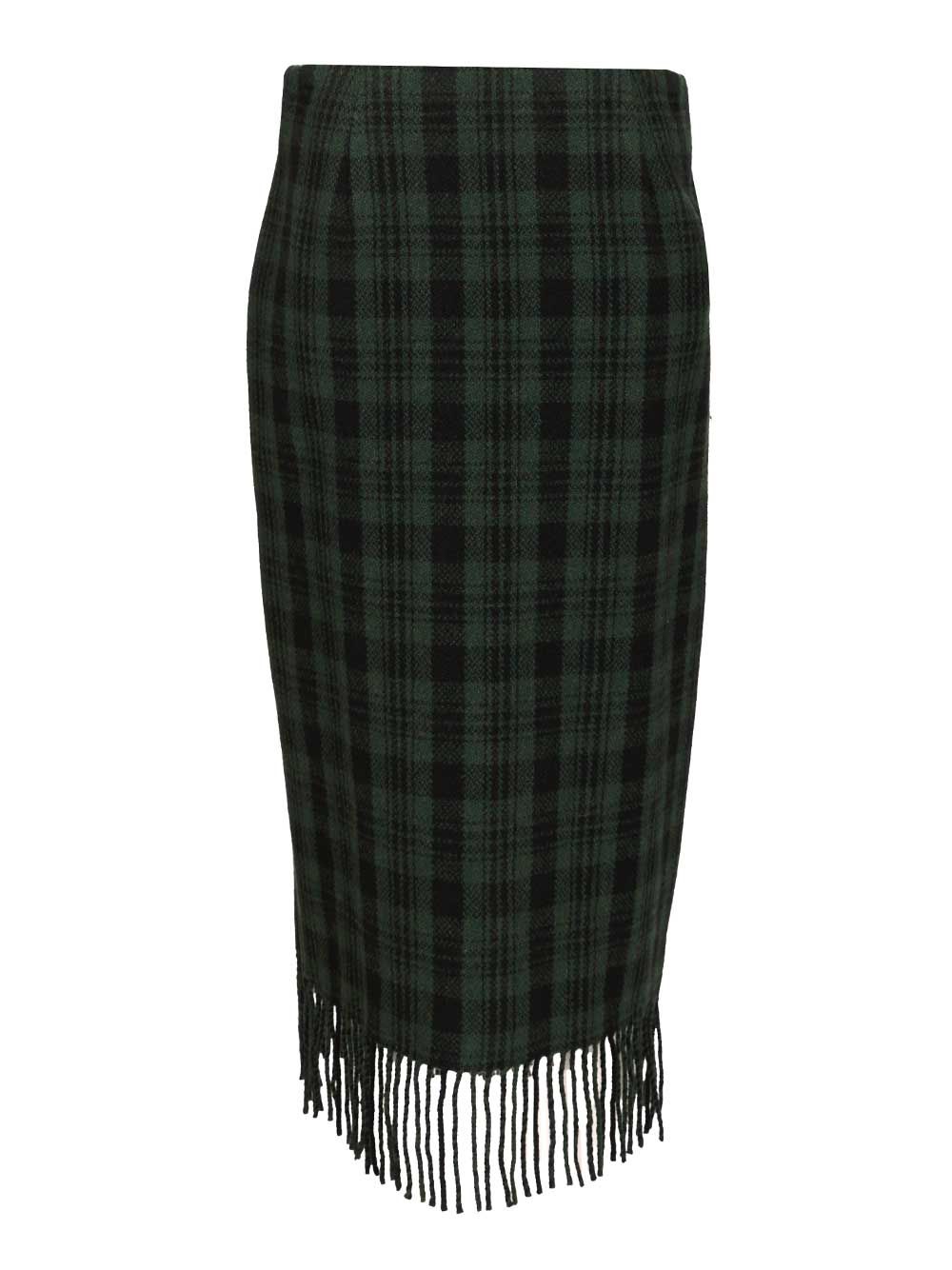 Polo Ralph Lauren Wool Skirt Gonne - Verde | f3e0b19dd916188f56cda58609c91524d2af0ba1
