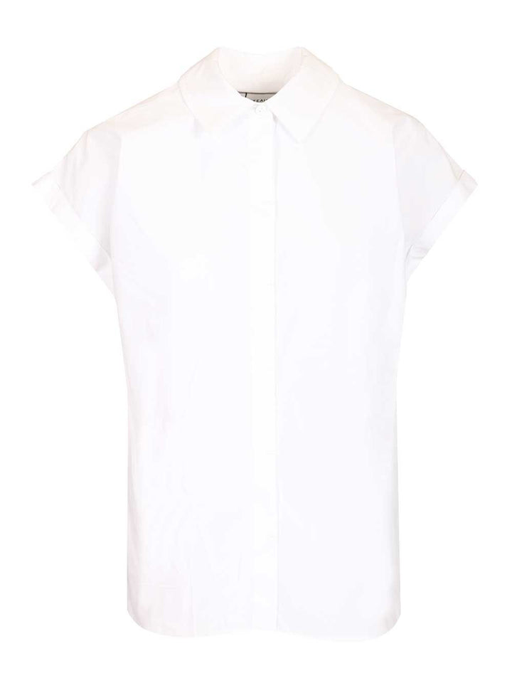 Matteau Relaxed Sleeveless Shirt Shirts - Bianco | a7bf612c479619696110d999297a29992acf68ca