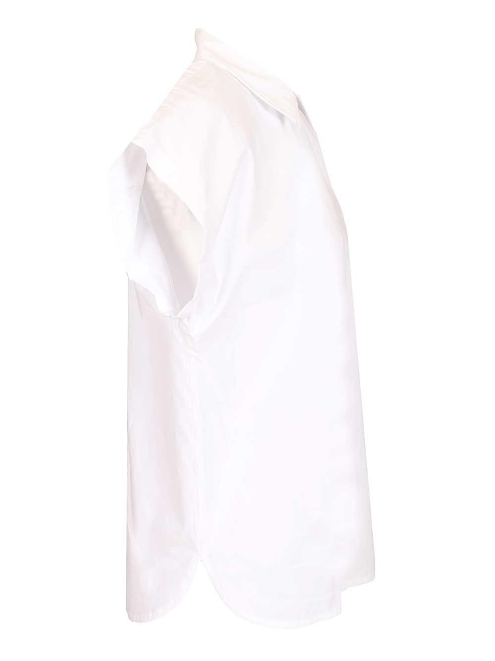 Matteau Relaxed Sleeveless Shirt Shirts - Bianco | c8d816b0f276f41c48acb7dcb9d48acc87c27ef0