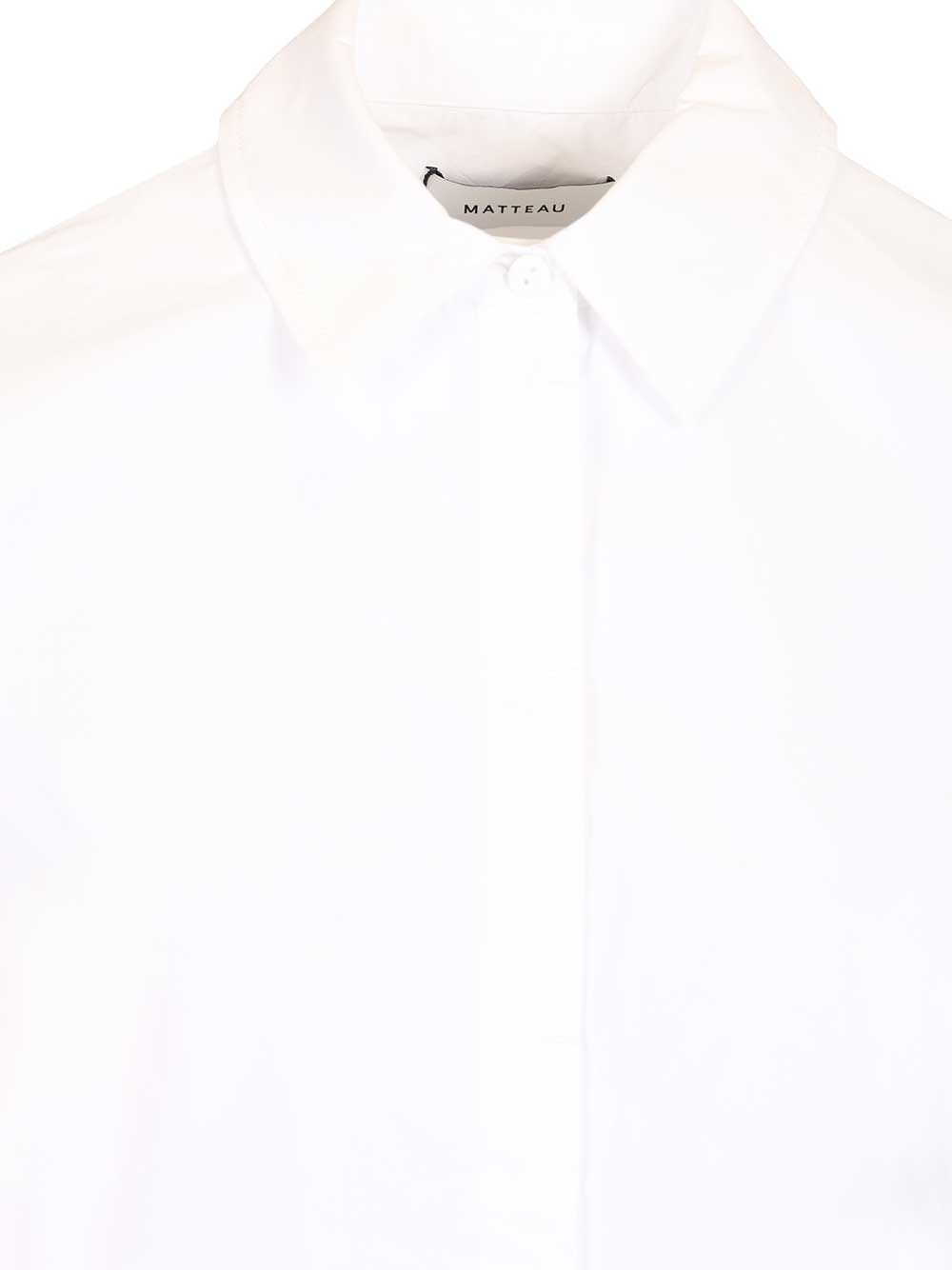 Matteau Relaxed Sleeveless Shirt Shirts - Bianco | 04a53f48120384058d16c912f19203b28a9f8618