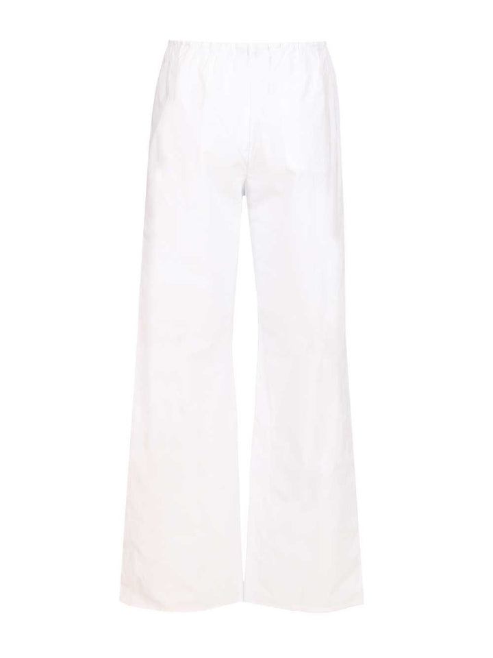 Matteau Organic Cotton Trousers - Bianco | c2bfbb82b9d95f8e14c70621b9d6704cfc4829ef