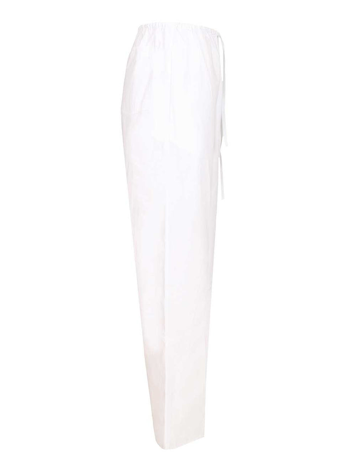 Matteau Organic Cotton Trousers - Bianco | 8ff76744f9e19b2b664d70d877c2c0a3e9cda807