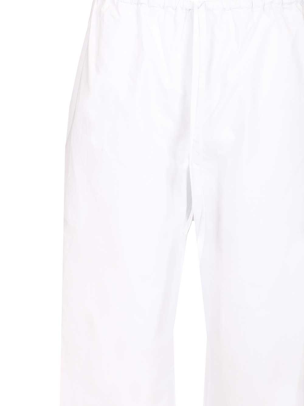 Matteau Organic Cotton Trousers - Bianco | 1ccbac839c97628d15a65024da9425772d8a38e8