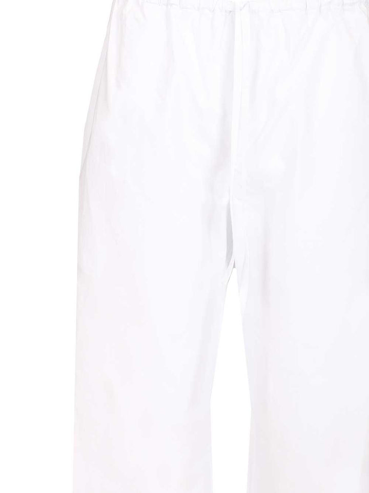 Matteau Organic Cotton Trousers - Bianco | 1ccbac839c97628d15a65024da9425772d8a38e8