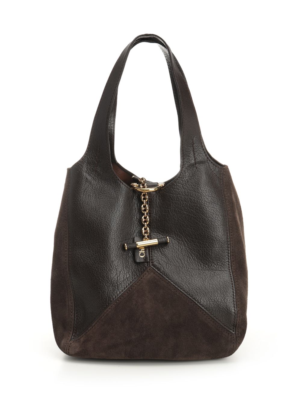 Chloe' S644 - Chloé Balloon Shoulder Bags - Marrone | ff0dc4ea07c50b9fa6feafdb9c8c88e953f43875