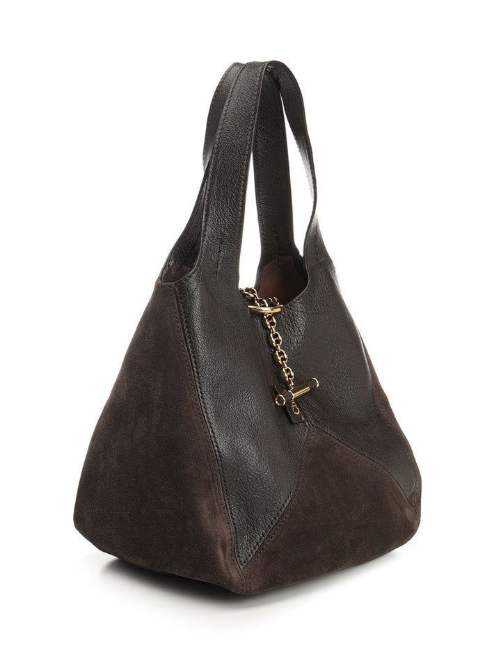 Chloe' S644 - Chloé Balloon Shoulder Bags - Marrone | d22e0eb1989c5367421cbfef9f0e4c4ec9624133