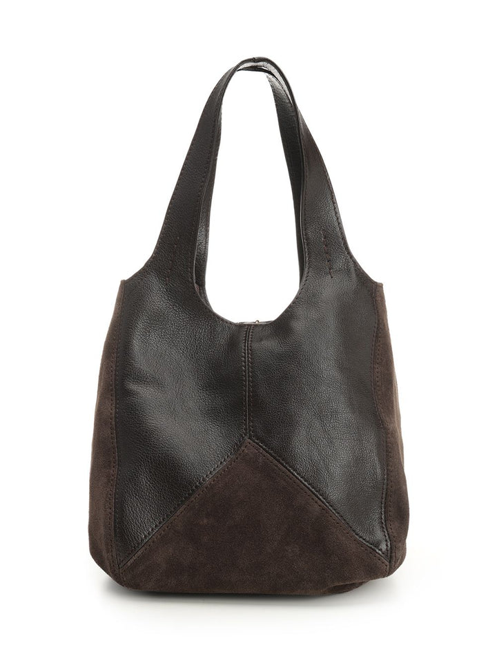 Chloe' S644 - Chloé Balloon Shoulder Bags - Marrone | 8e07b459234167abb9d39272ecc1b947c6495d9e