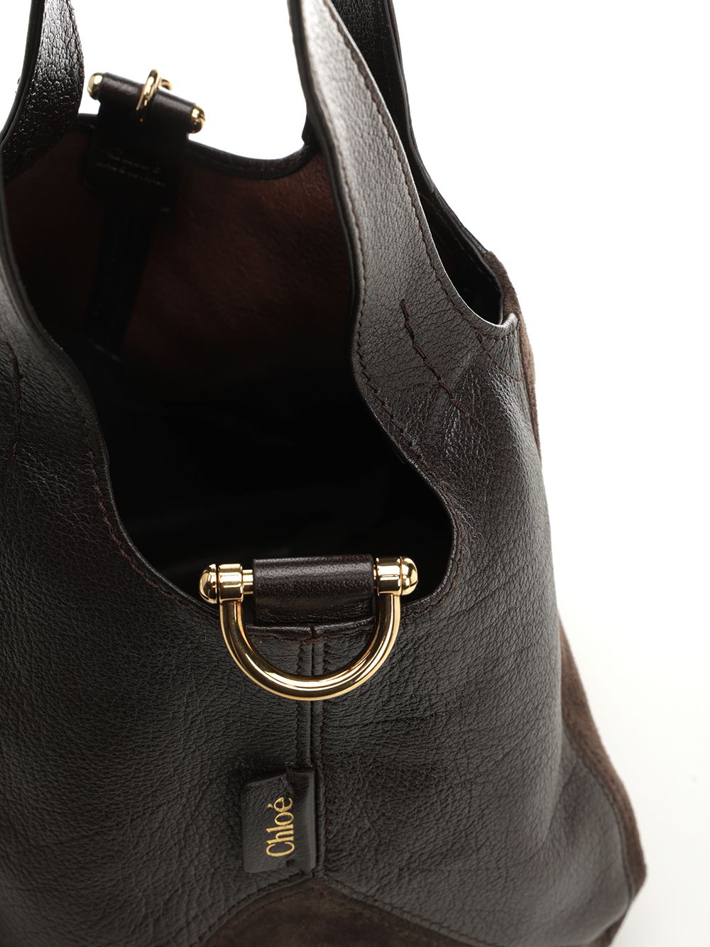 Chloe' S644 - Chloé Balloon Shoulder Bags - Marrone | 31c500dad3247c5442aa0839602f656069adfb99