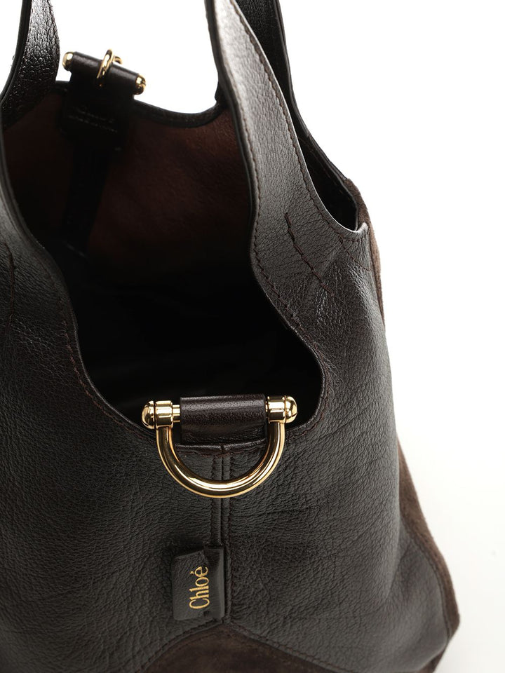 Chloe' S644 - Chloé Balloon Shoulder Bags - Marrone | 31c500dad3247c5442aa0839602f656069adfb99