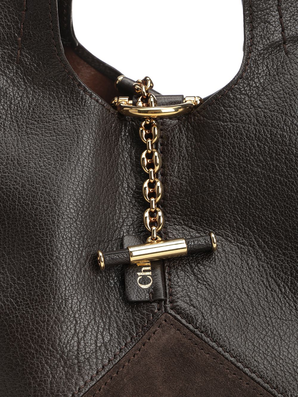 Chloe' S644 - Chloé Balloon Shoulder Bags - Marrone | 4ad599816dd57cfc344be35cd8ed15abca64da8f