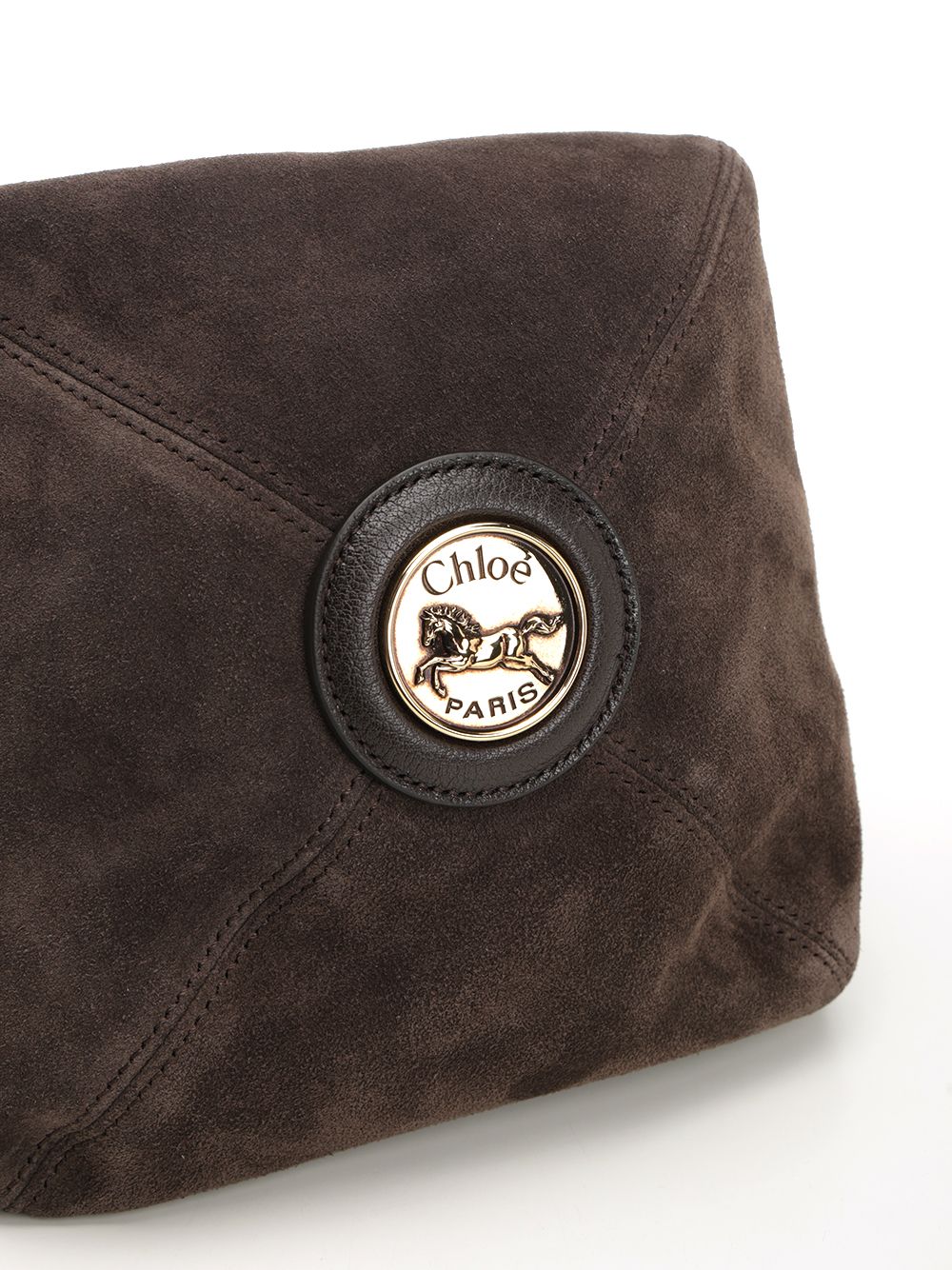 Chloe' S644 - Chloé Balloon Shoulder Bags - Marrone | 54583004d0548dbf8f717abaecd1445fd0abbe89