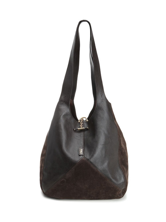 Balloon Shoulder Bags Marrone