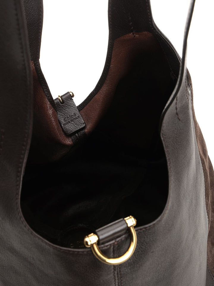 Chloe' S642 - Chloé Balloon Shoulder Bags - Marrone | daf1dc9c2ad1ebe62adafcc52ae0804fac029d5d