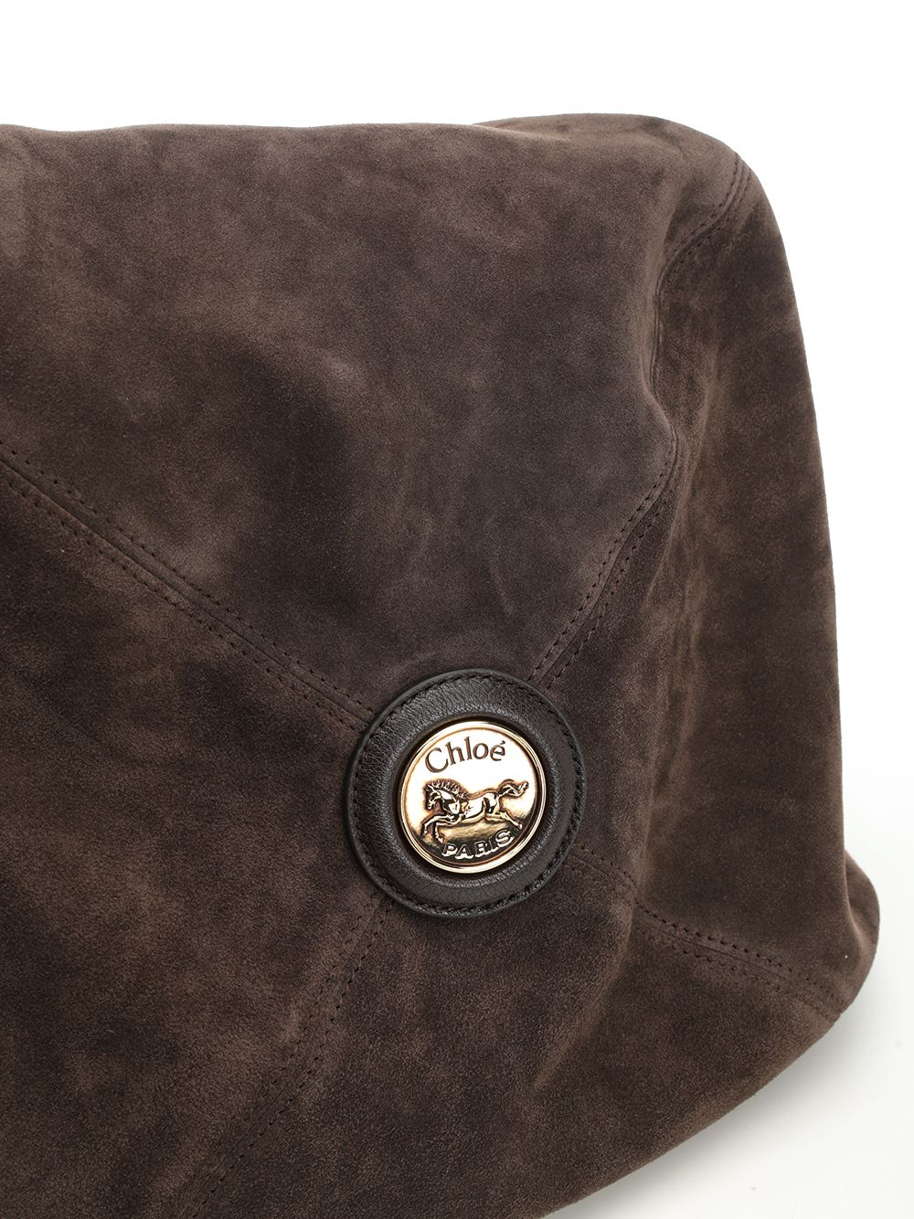 Chloe' S642 - Chloé Balloon Shoulder Bags - Marrone | d55860003ed2d53717319fbd43b7b83904fc9c89