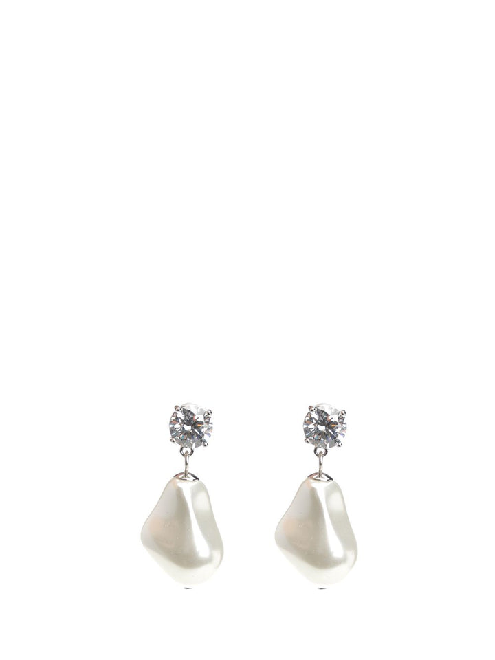 Self-Portrait Pearl Earrings Gioielli - Bianco | 7e4a06b1340960baceb873594191af62e567f4f6