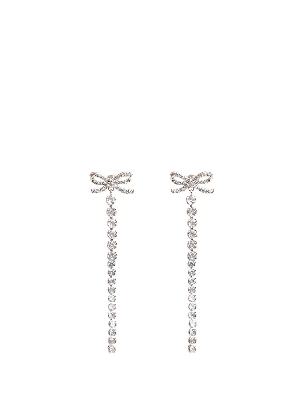Self-Portrait Bow Earrings Gioielli - Silver | 712cd18e3b942c22f329d52ddd765f854f6208f3