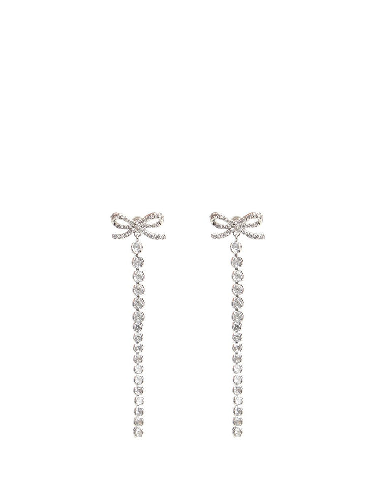 Self-Portrait Bow Earrings Gioielli - Silver | 712cd18e3b942c22f329d52ddd765f854f6208f3