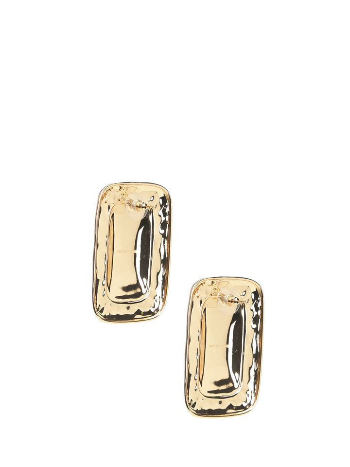 Self-Portrait Large Mottled Gold Black Earrings Gioielli - Oro | 77626c5779a414d9ed6e4a3fa331cca449897b2b