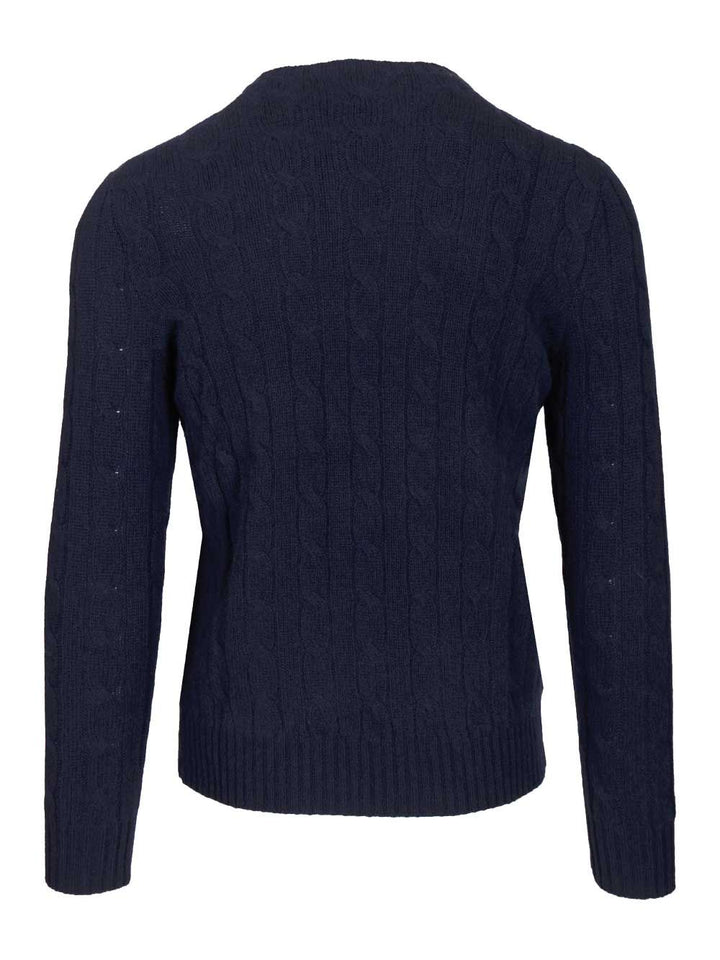Polo Ralph Lauren Cashmere Cable Knit Sweater Knitwear - Blu | 04342d141d33e1996c544e6eab20d2fffbca348f