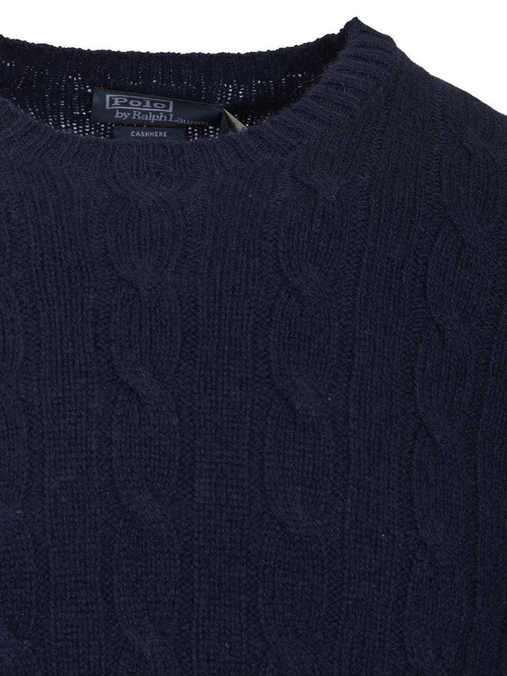 Polo Ralph Lauren Cashmere Cable Knit Sweater Knitwear - Blu | 97d0ab5422987ce15ab081507136227e04221481
