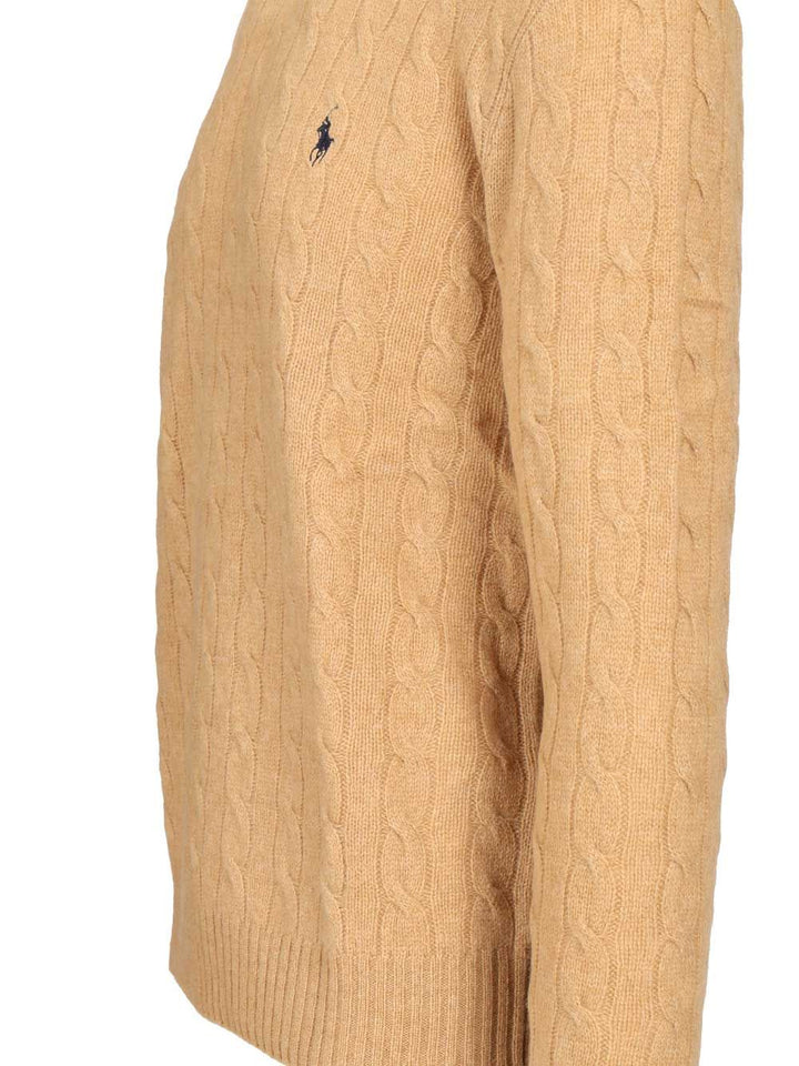 Polo Ralph Lauren Cable Knit Sweater Knitwear - Beige | b49829c45530b75ad3665092c9719278134f6ff6