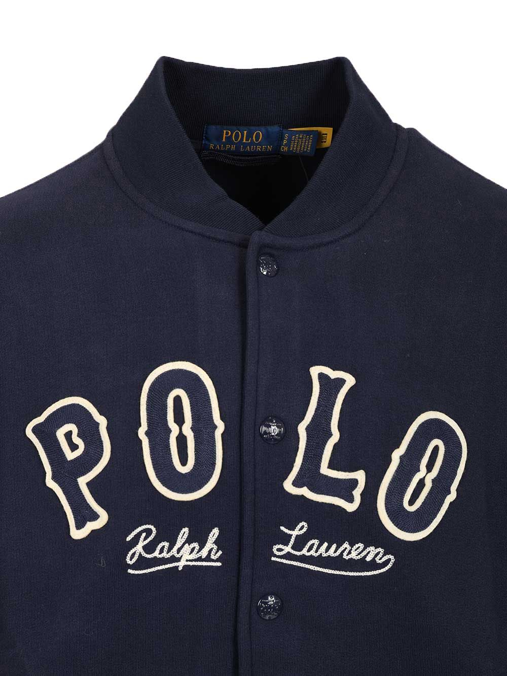 Polo Ralph Lauren Rl Fleece Western-Logo Jacket Sweatshirts - Blu | 274c25a1ff1834dcf5a7b157a6268fab90228831