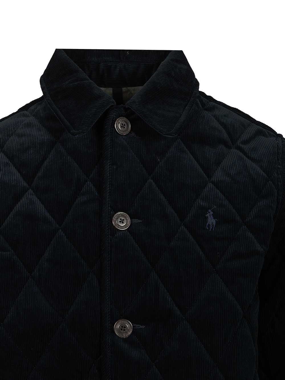 Polo Ralph Lauren Wynton Corduroy Car Coat Coats - Blu | 4cb89c6057368d93ced489b4d902aa00c6598ff8
