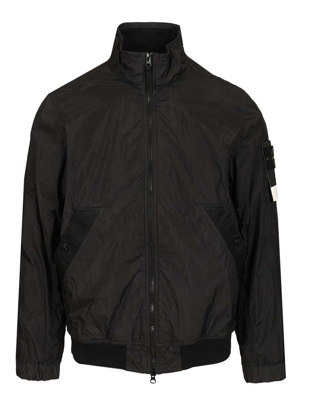 Stone Island Crinkle Reps Ny Giacche - Nero | bc87794d2de7e9b7add80e5d2d3c4fd2a7efdb2c