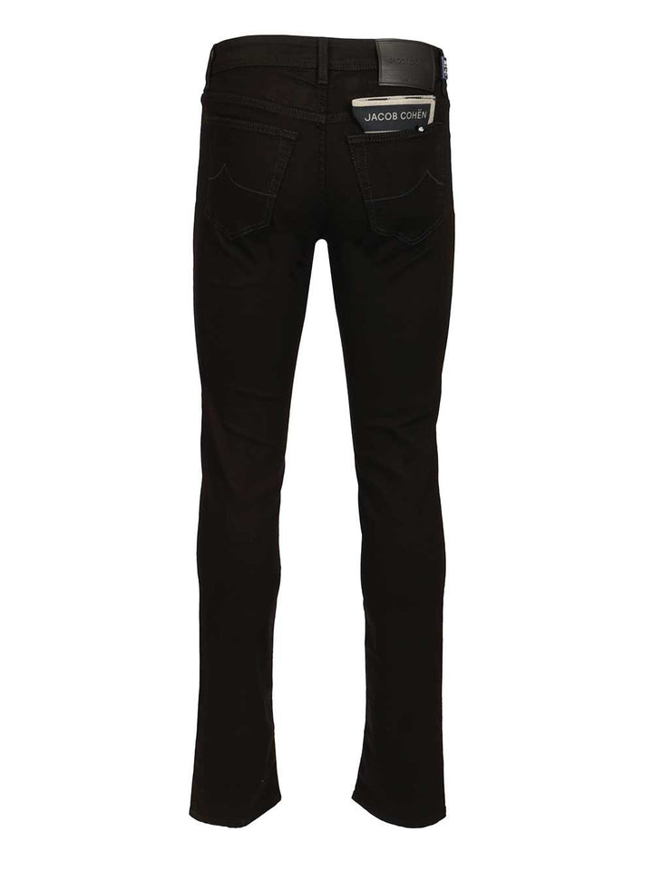Jacob Cohen Pant 5 Pkt Slim Fit Bard R1 Salpa Nera 11oz Jeans - Nero | a27ef249ce3027a5567d4777abe84f4335aef545
