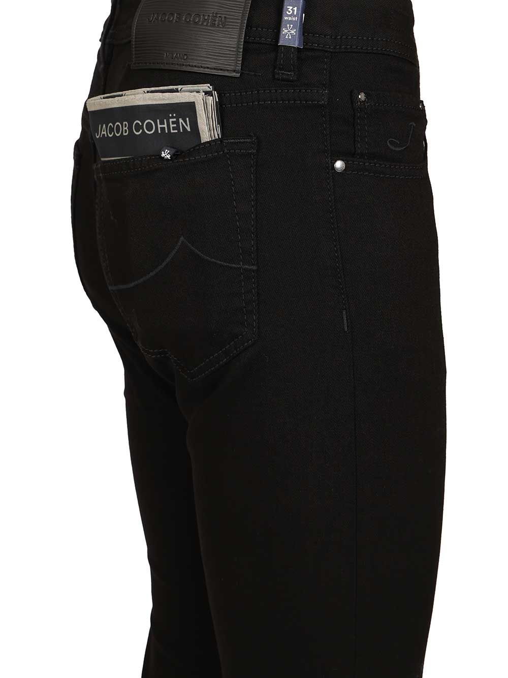 Jacob Cohen Pant 5 Pkt Slim Fit Bard R1 Salpa Nera 11oz Jeans - Nero | a8e1f2d0732ed6f48ffee093f8b8b0e4bc8a85da