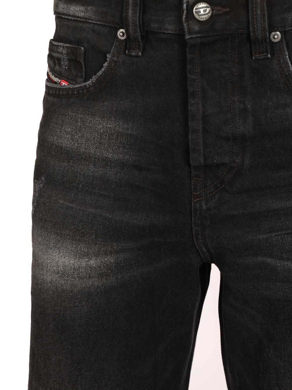 Diesel 5 Pocket Wide Leg Denim Jeans - Light blue | ab434c2132388d1eee97f4babc297ff2aa27016b