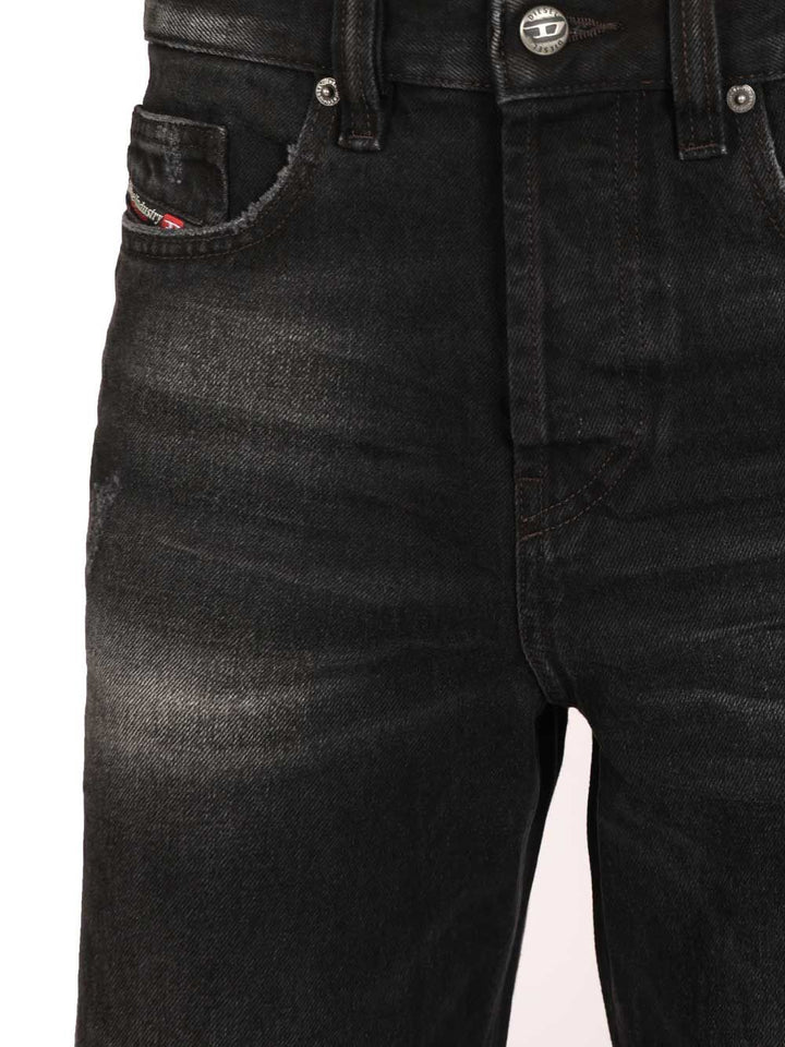 Diesel 5 Pocket Wide Leg Denim Jeans - Light blue | ab434c2132388d1eee97f4babc297ff2aa27016b