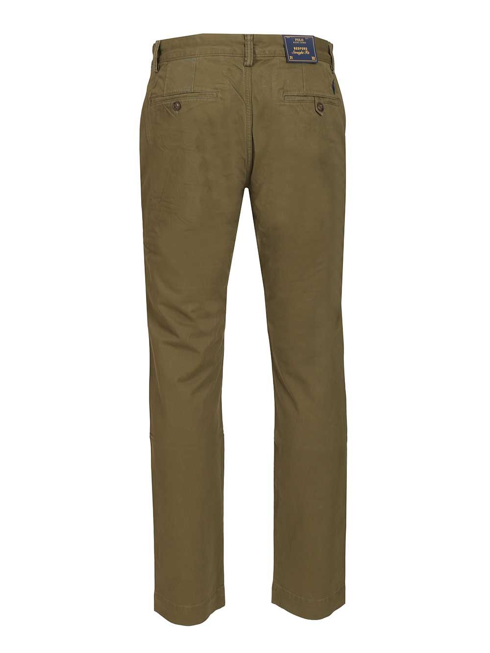 Polo Ralph Lauren Bedford Stretch Chino Trousers - Verde | 021c13e95cb41f284fa43a0748c0d52296f33301