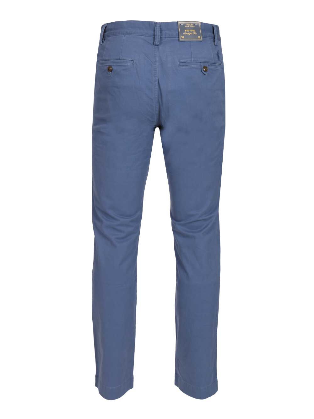 Polo Ralph Lauren Bedford Stretch Chino Trousers - Blu | 3bc921b46ee6a2191d633e527d63854e1cf04c94