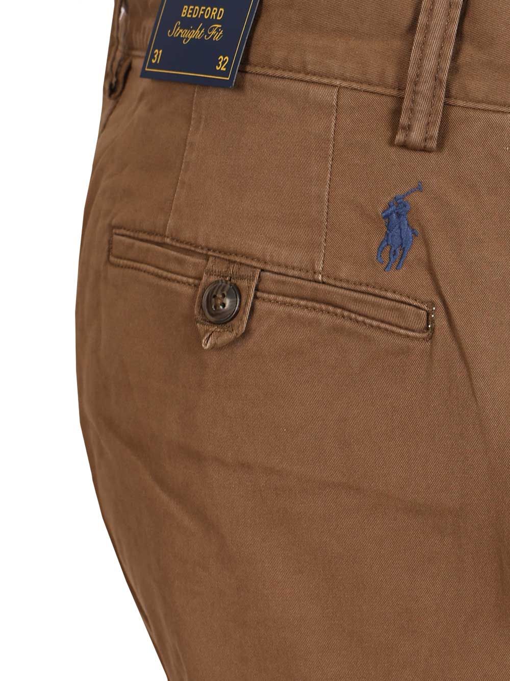 Polo Ralph Lauren Bedford Stretch Chino Trousers - Marrone | a5d1f84a7cc00509172d73696f94f4dc20e65794