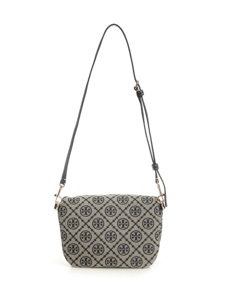 Tory Burch T Monogram Mini Belt Bag Crossbody Bags - Blu | 2ffe07abb69cd7839b41bc4921390d42390c3e6c