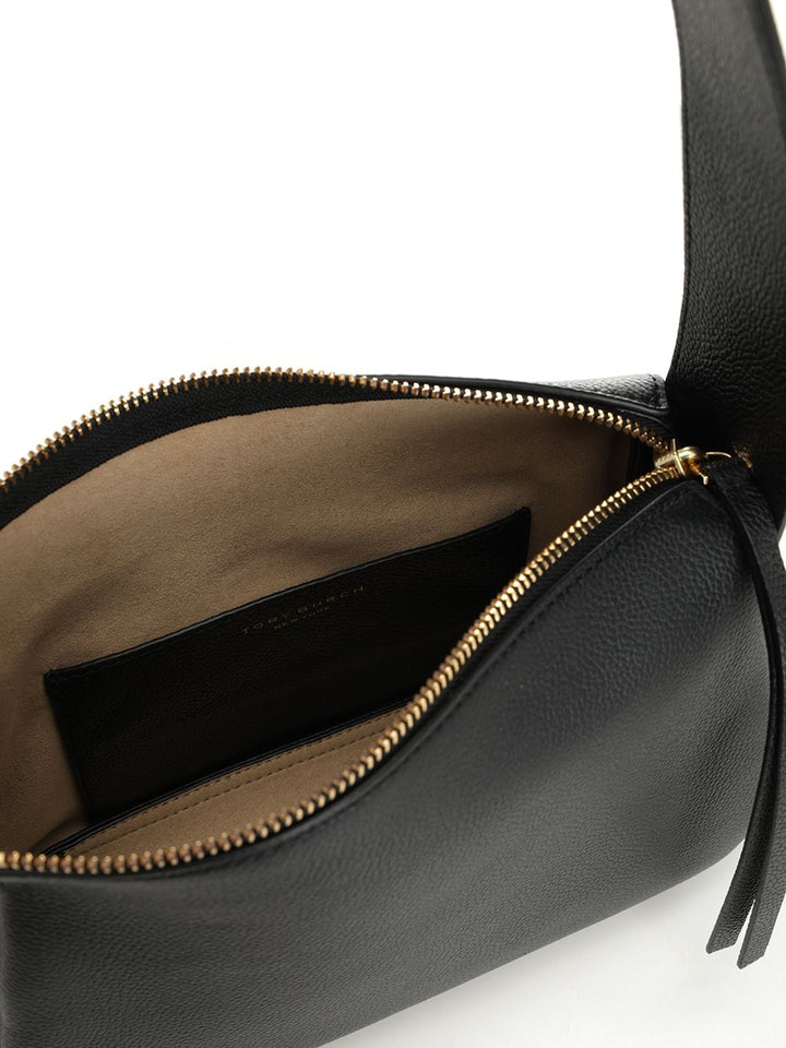 Tory Burch Romy Small Shoulder Bag Shoulder Bags - Nero | 78e68209ee15c61f280222b014b812c8f9d65573