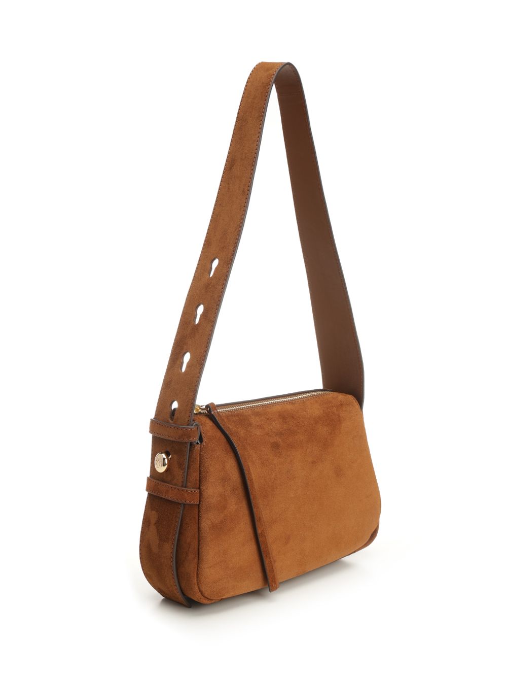 Tory Burch Romy Suede Small Shoulder Bag Shoulder Bags - Beige | 9dcdc5d83d2fdd693206cfb9bcf2136a75121f24