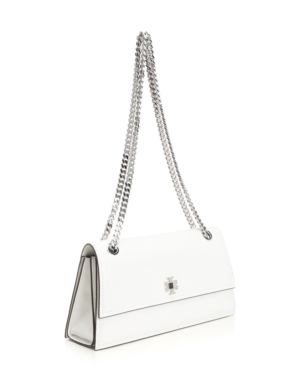 Tory Burch Kira Turnlock Shoulder Bag Crossbody Bags - Bianco | 451fb14cc924911bff38ec05f7d7a2fb3aff156a