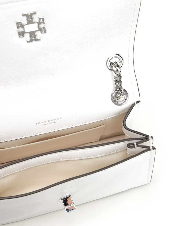 Tory Burch Kira Turnlock Mini Bag Shoulder Bags - Bianco | 9e8a148f24f6117afff7a0a62d21676b89de9892