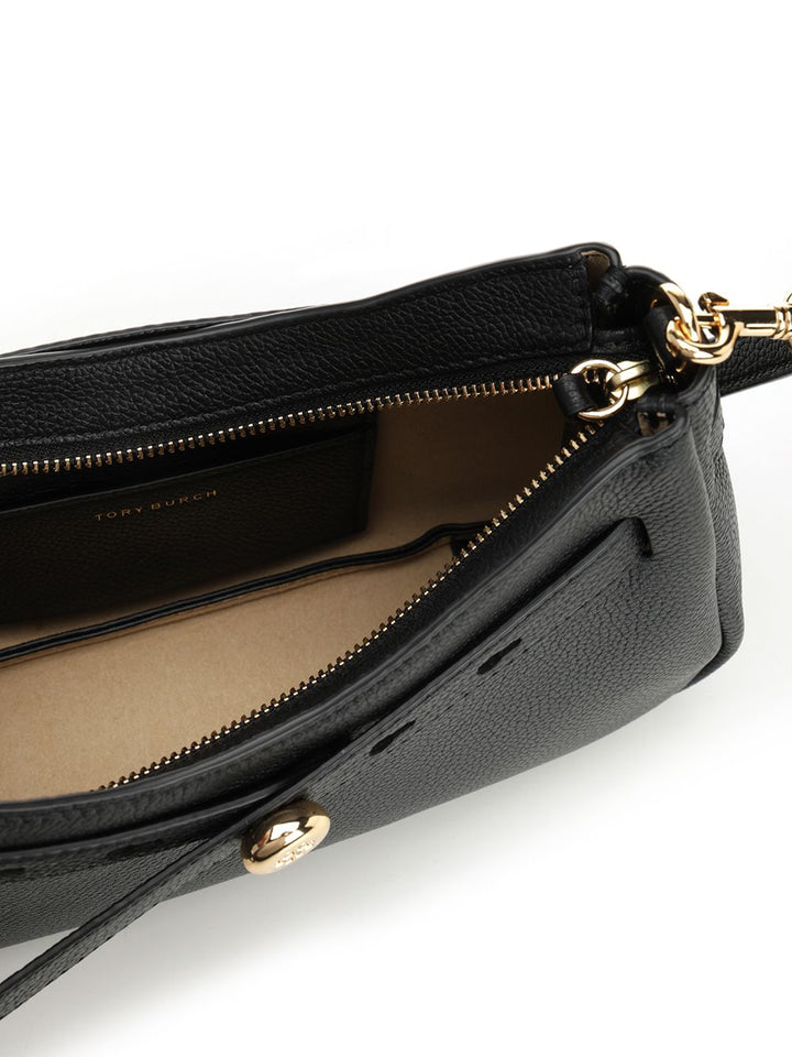 Tory Burch Romy Top Crossbody Bags - Nero | 3e397eb7b200f6c78585ea0a5588b73d16dc003e