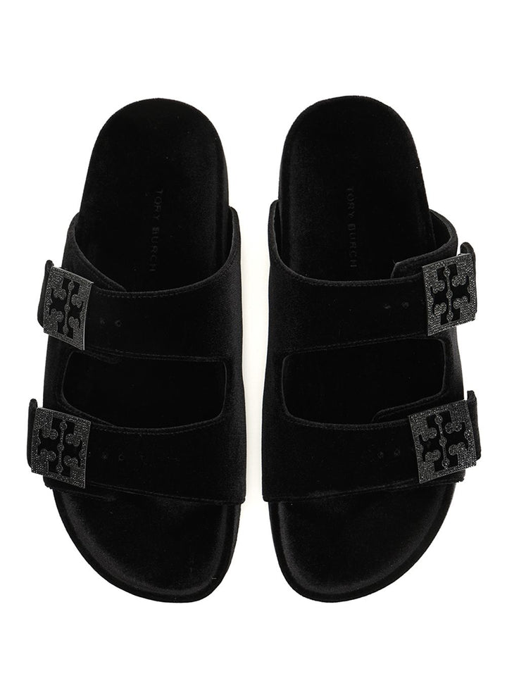 Tory Burch Mellow Pavé  Sandal Scarpe basse - Nero | 9d3e00d31f9677f8056fad5ce102c7c734106162