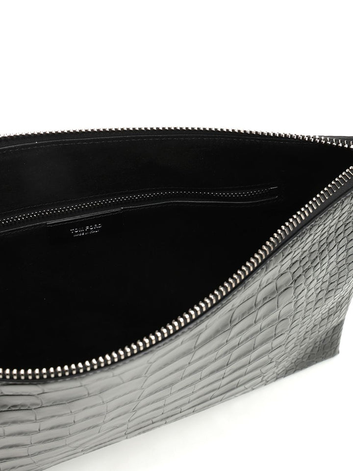 Tom Ford Slim Leather Pouch Small leather goods - Nero | b35d043d51501fa0ae5fbdf6f802b2649a2701b6