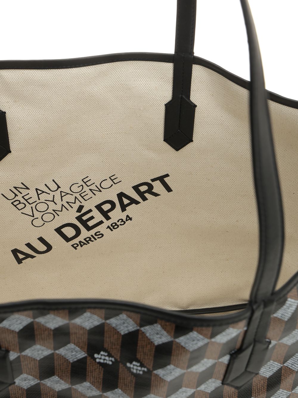 Au Depart Tote L No.55 Shoulder Bags - Nero | 07eb459c03f388e9bb6e654d1db8273b09680ac1